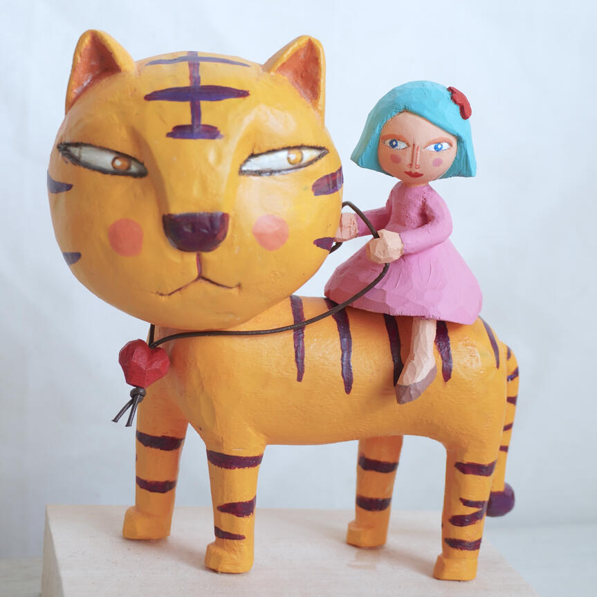 Tiger Girl SOLD
